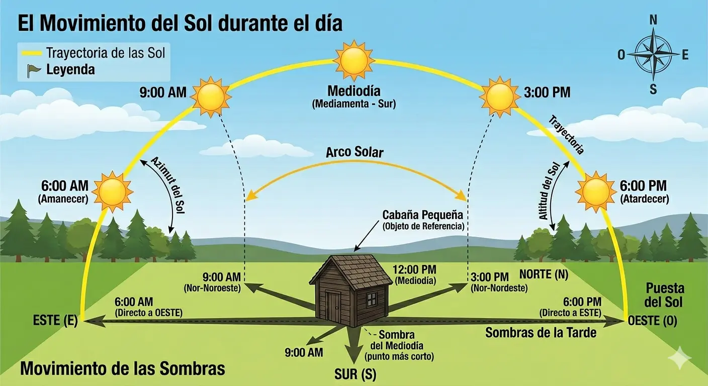 Movimiento de sol y sombra Movimiento de sol y sombra