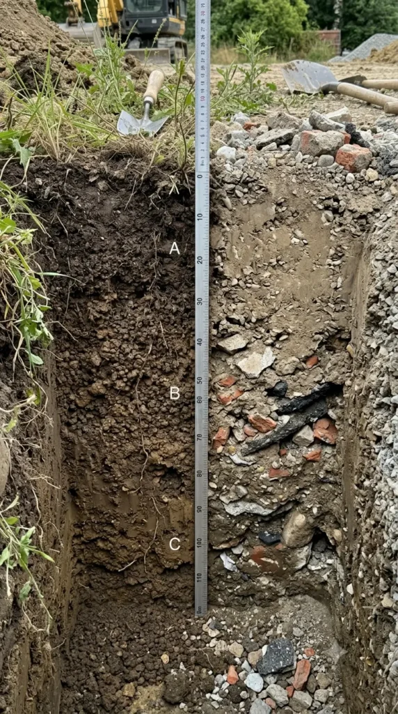 analisis de suelo jardin corporativo Guatemala comparacion suelo nativo y de construccion