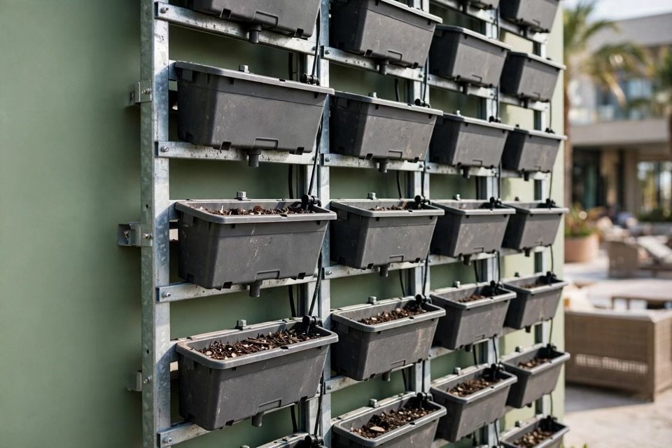 Sistema modular jardin vertical
